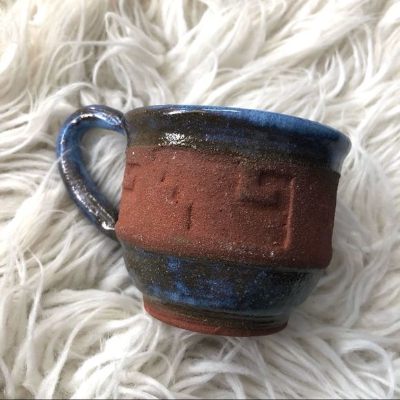 Vintage Other - Vintage Studio Southwest Signed Pottery 8oz Mug